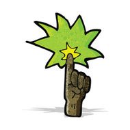 cartoon hand casting spell N3