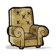 cartoon leather chair