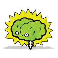 glowing brain cartoon N4