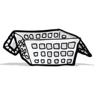 Cartoon Shopping Basket N2