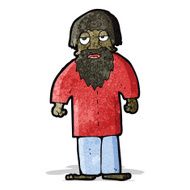 cartoon bearded man N4