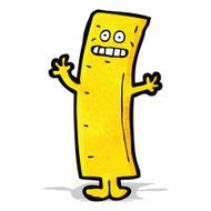 measuring ruler cartoon character N4