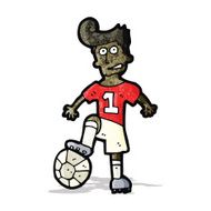 Cartoon Soccer Player N13