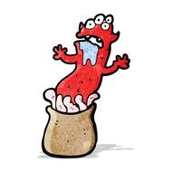 weird cartoon monster