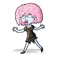 Cartoon Vampire Girl N5