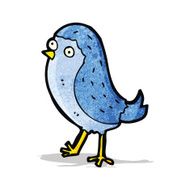 cartoon bluebird