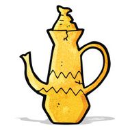 Cartoon Coffee Pot N9
