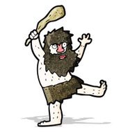 cartoon cave man N4