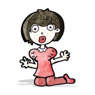 cartoon princess girl