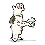 cartoon man possessed by ghosts N2
