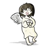 Cartoon Angel N25