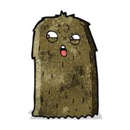 Cartoon Hairy Monster N6