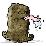 Cartoon Hairy Monster N8