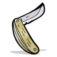 cartoon folding knife N2