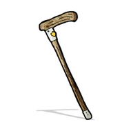 Cartoon Walking Stick N3