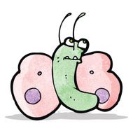 Cartoon Butterfly N17
