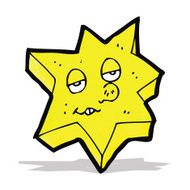 funny star cartoon character N2