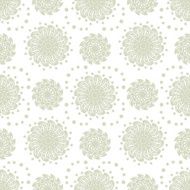 White Christmas seamless pattern with snowflakes