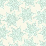 Seamless pattern with decorative snowflakes N4