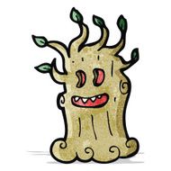 cartoon spooky tree N2