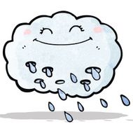 Cartoon Rain Cloud N12
