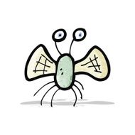 cartoon bug N13