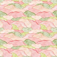 Seamless pattern with wavy scale texture N5