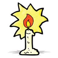 Cartoon Candle N7