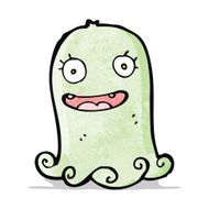 cartoon friendly ghost