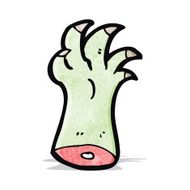 cartoon monster arm N3