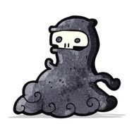 cartoon spooky halloween ghoul N2