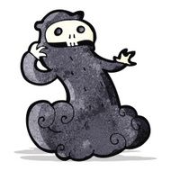 cartoon spooky halloween ghoul N3