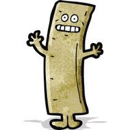 cartoon measuring rule