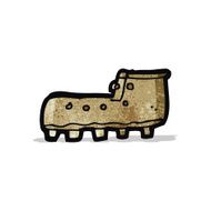 cartoon football boot