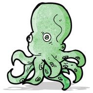 Cartoon Octopus N24