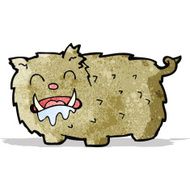 cartoon beast monster