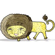 Cartoon Lion N36