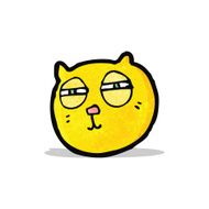 Cartoon Cat Face N9