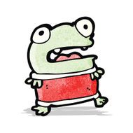 Cartoon Frog N35