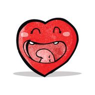 love heart cartoon character N2