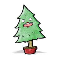 Cartoon Christmas Tree N26