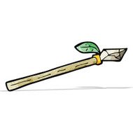 Cartoon Spear N4