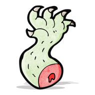 cartoon monster arm N5