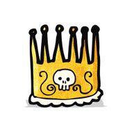 spooky cartoon crown