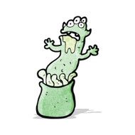 cartoon weird alien N6