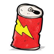 Cartoon Soda Can N22