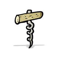 cartoon corkscrew N2