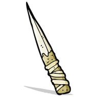 cartoon wooden stake