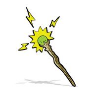 Cartoon Magic Staff N4