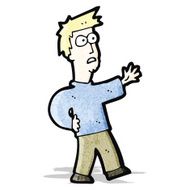 cartoon worried man N3